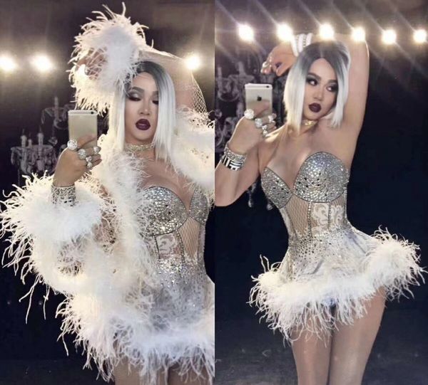 celebrity without sleeves high-fashion disco dj party dress beads ibiq, White
celebrity without sleeves high-fashion disco dj party dress beads ibiq, White