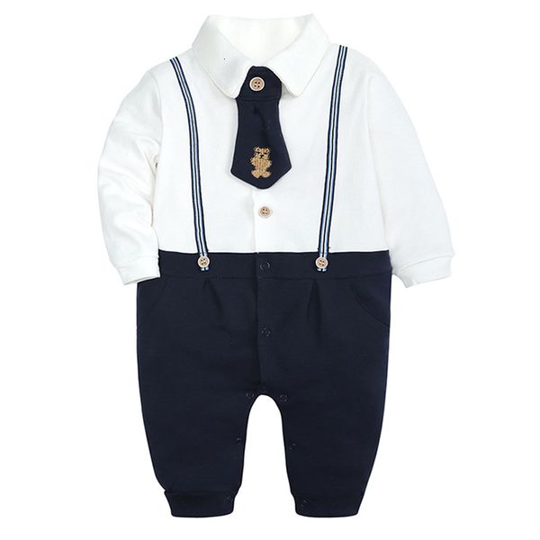 newborn infant baby boys rompers clothing spring autumn kids boy long sleeve gentleman rompers clothes, White
newborn infant baby boys rompers clothing spring autumn kids boy long sleeve gentleman rompers clothes, White