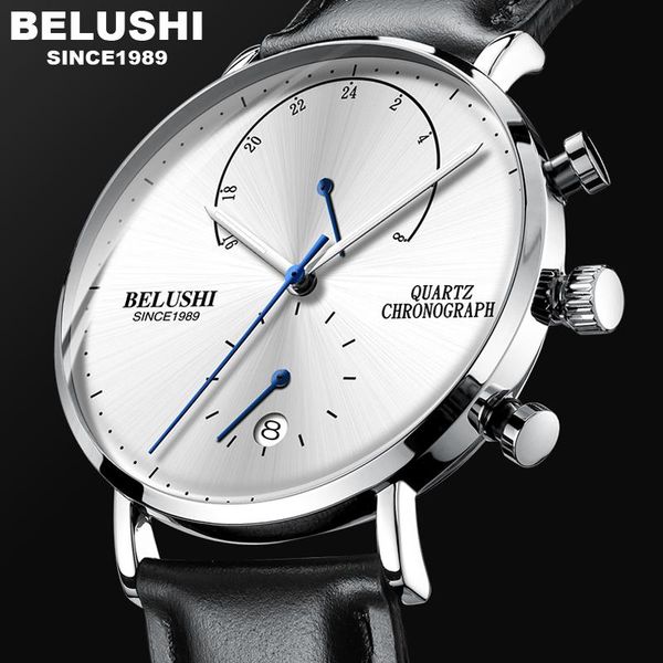 wristwatches 41mm dial mens waterproof watches black leather strap slim quartz casual business wrist watch brand male clock fashion, Slivery;brown
wristwatches 41mm dial mens waterproof watches black leather strap slim quartz casual business wrist watch brand male clock fashion, Slivery;brown