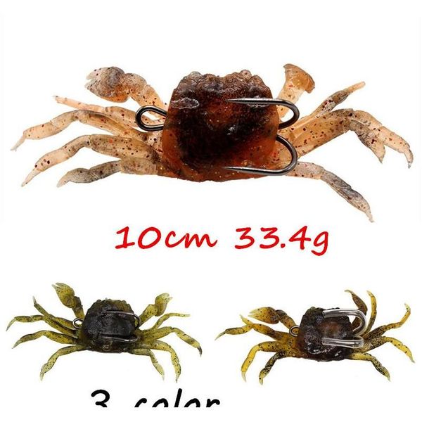 5pcs/lot 10cm 33.4g crab lead + pvc soft baits & lures 3 color mixed 10cm 33.4g fishing hooks pesca fishing tackle a jllhkz insyard
5pcs/lot 10cm 33.4g crab lead + pvc soft baits & lures 3 color mixed 10cm 33.4g fishing hooks pesca fishing tackle a jllhkz insyard