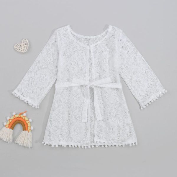 one-pieces 0-5y summer fashion kids girls lace coat outwear floral printed long sleeve waist belt beachwear, Black
one-pieces 0-5y summer fashion kids girls lace coat outwear floral printed long sleeve waist belt beachwear, Black