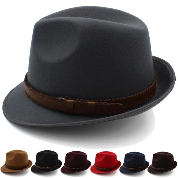 wide brim hats hat female british gentleman spring and autumn sun proof woollen korean warm jazz man stage, Blue;gray
wide brim hats hat female british gentleman spring and autumn sun proof woollen korean warm jazz man stage, Blue;gray