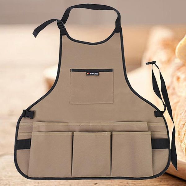 aprons men multi-functional tool apron oxford fabric with multi-pockets for garden kitchen garage workshop (khaki)
aprons men multi-functional tool apron oxford fabric with multi-pockets for garden kitchen garage workshop (khaki)