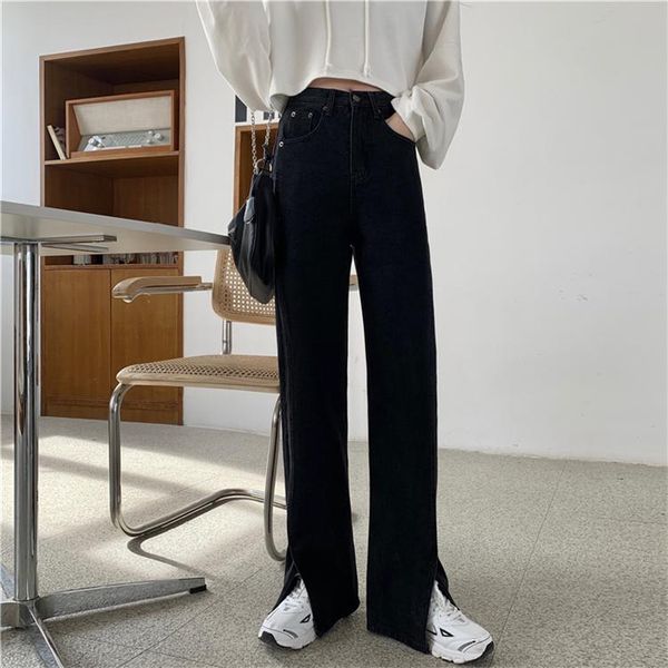 women's jeans ytx109 2021 summer korean style high-waist slim straight-leg, Blue
women's jeans ytx109 2021 summer korean style high-waist slim straight-leg, Blue
