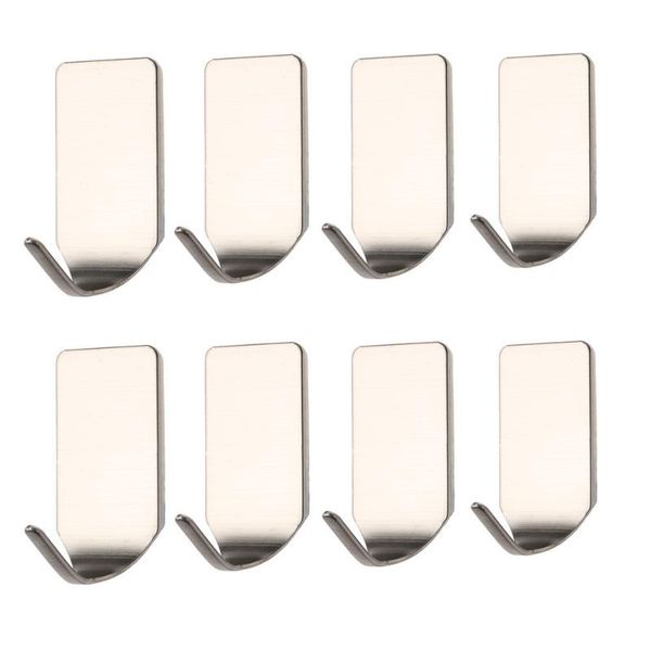 hangers & racks arrival 8 pcs bathroom stainless 3m self adhesive sticky hooks wall storage home accessories
hangers & racks arrival 8 pcs bathroom stainless 3m self adhesive sticky hooks wall storage home accessories