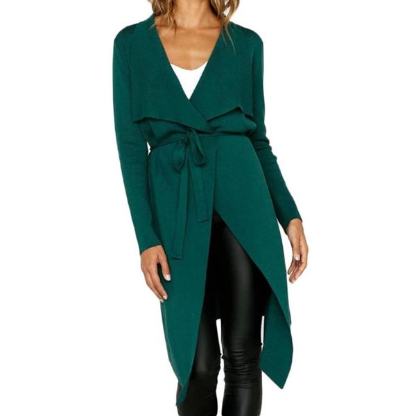 women's trench coats 2021 autumn winter long solid coat women turn-down collar green full sleeves for tie lapel femme, Tan;black
women's trench coats 2021 autumn winter long solid coat women turn-down collar green full sleeves for tie lapel femme, Tan;black