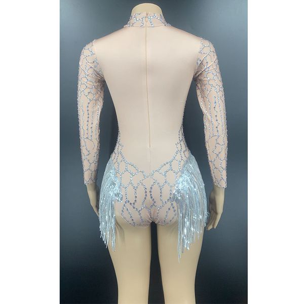 silver rhinestone spandex sequin fringe bodysuit women dancer singer outfit birthday celebrate prom outfit dance bodysuit, Black;red
silver rhinestone spandex sequin fringe bodysuit women dancer singer outfit birthday celebrate prom outfit dance bodysuit, Black;red