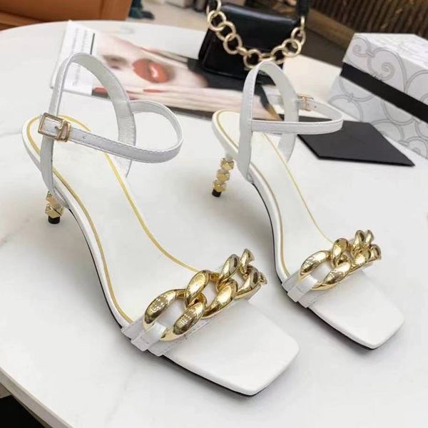 70% off wholesale flip-flops high heels summer breathable fashion metal chain designer sandals comfort real leather ladies girl luxury brand, Black
70% off wholesale flip-flops high heels summer breathable fashion metal chain designer sandals comfort real leather ladies girl luxury brand, Black