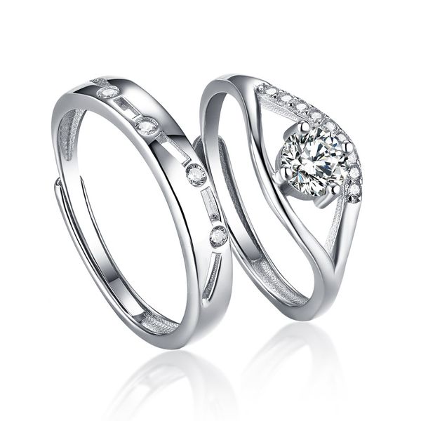 european and american fashion high-end tonglin adjustable 925 silver europe and america creative couple couple rings chinese valentines
european and american fashion high-end tonglin adjustable 925 silver europe and america creative couple couple rings chinese valentines