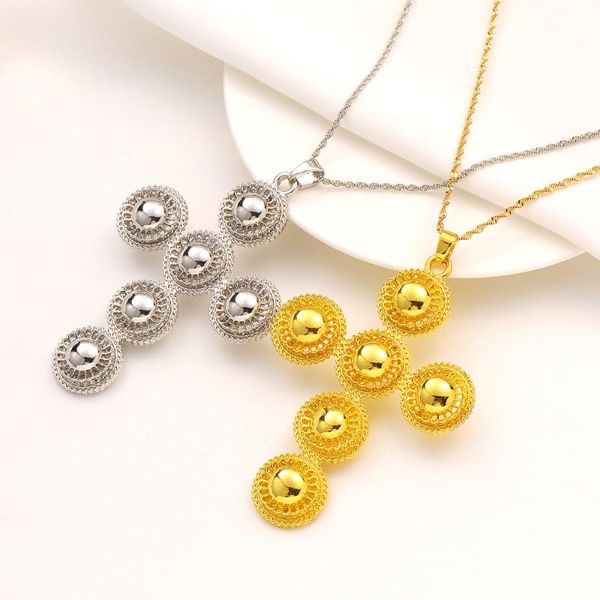 charms bangrui gold sliver color cross pendant necklaces for women/girls classic elegant arab africa wedding party gifts, Bronze;silver
charms bangrui gold sliver color cross pendant necklaces for women/girls classic elegant arab africa wedding party gifts, Bronze;silver