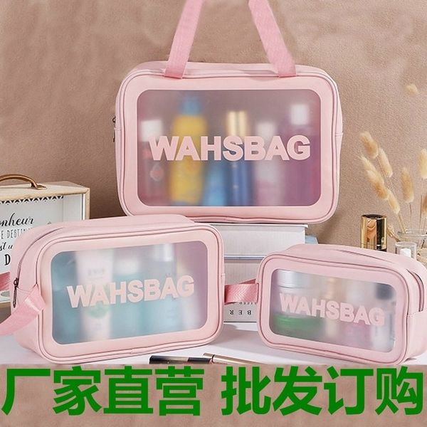 korean pu transparent cosmetic pvc frosted travel storage women's wash portable bath bag color
korean pu transparent cosmetic pvc frosted travel storage women's wash portable bath bag color