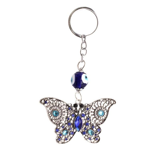 keychains butterflies key chain eye bead charm ring bag hanging decoration ornament, Silver
keychains butterflies key chain eye bead charm ring bag hanging decoration ornament, Silver