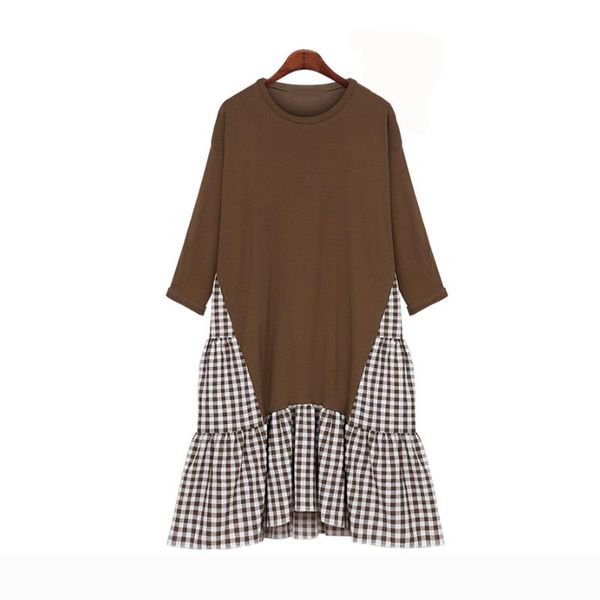 casual dresses kekeplus xl-5xl patchwork plaid dress for women large size loose midi fashion lady oversize clothing vestidio 919, Black;gray
casual dresses kekeplus xl-5xl patchwork plaid dress for women large size loose midi fashion lady oversize clothing vestidio 919, Black;gray