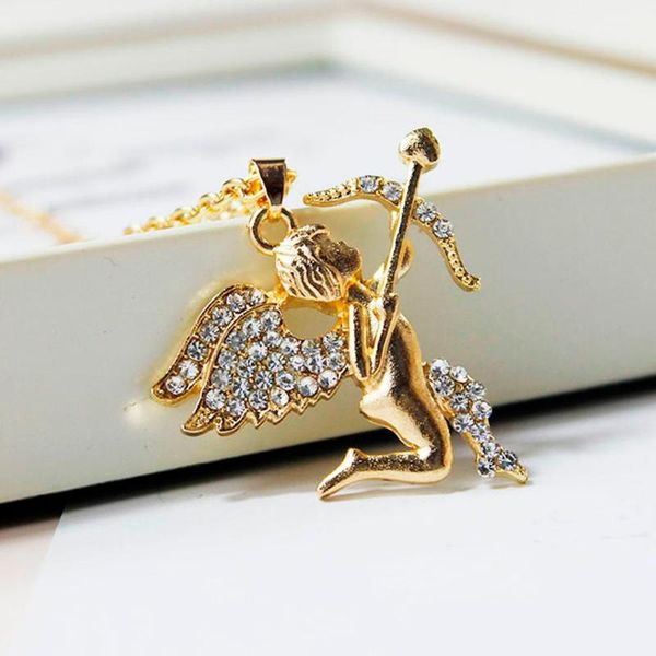 new fashion necklace love angel cupid pendants short long women men colar gift jewelry choker accesorios mujer a1, Silver
new fashion necklace love angel cupid pendants short long women men colar gift jewelry choker accesorios mujer a1, Silver