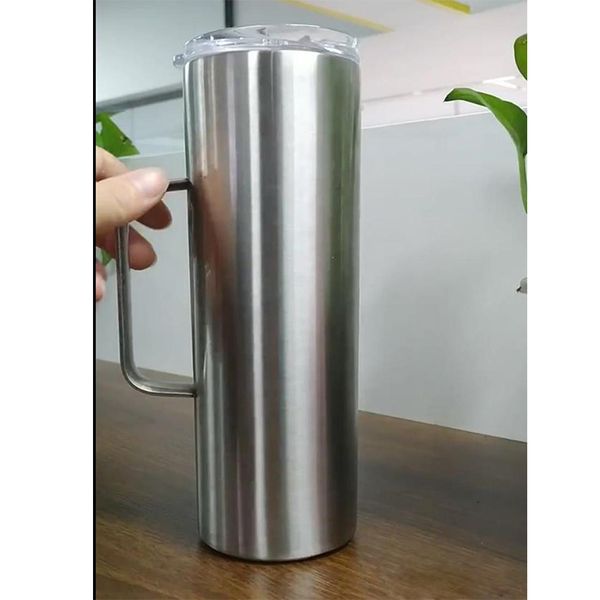 women's stainless steel handle thin vacuum insulation coffee cup, car glass, gift, 30 ounces 
women's stainless steel handle thin vacuum insulation coffee cup, car glass, gift, 30 ounces