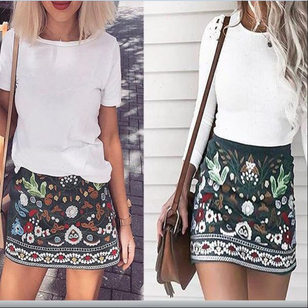 new fashion womens high waist zipper mini a line summer skirts ethnic boho floral printed graphic short skirt, Black
new fashion womens high waist zipper mini a line summer skirts ethnic boho floral printed graphic short skirt, Black