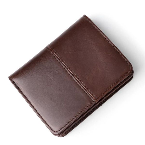 wallets men's wallet solid color retro soft leather purse multi-function zipper coin money bag card multi-role, Red;black 
wallets men's wallet solid color retro soft leather purse multi-function zipper coin money bag card multi-role, Red;black