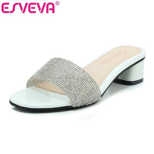 dress shoes esveva 2021 women sandals pu leather summer round toe all match platform square med heel elegant pumps size 34-43, Black
dress shoes esveva 2021 women sandals pu leather summer round toe all match platform square med heel elegant pumps size 34-43, Black