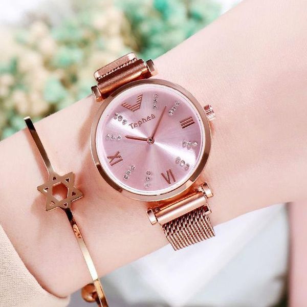wristwatches 2021 women stainless steel bracelet watch gold casual time fashion luxury ladies quartz wrist relogio feminino reloj muje, Slivery;brown
wristwatches 2021 women stainless steel bracelet watch gold casual time fashion luxury ladies quartz wrist relogio feminino reloj muje, Slivery;brown