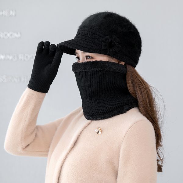 women hat scarf gloves 3 pieces set thick warm knitted scarves beanies glove sets 2022 new russian winter accessories female winter hats, Blue;gray
women hat scarf gloves 3 pieces set thick warm knitted scarves beanies glove sets 2022 new russian winter accessories female winter hats, Blue;gray