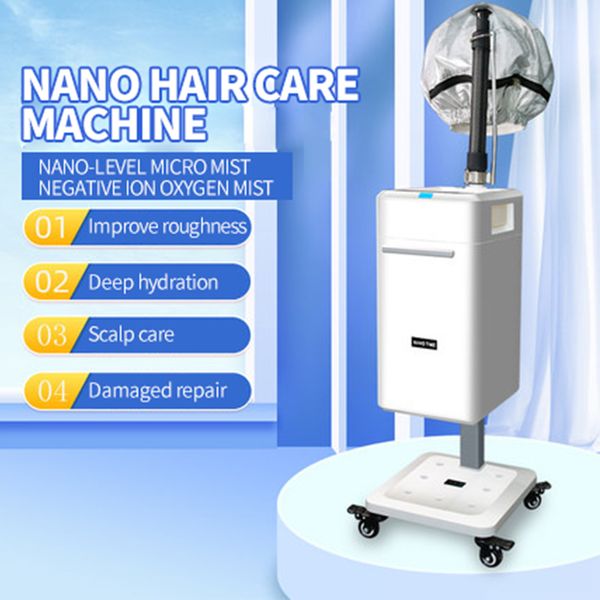 hairdressing salon negative ion nano mist standing rohs hair steamer cap vertical spa equipment with deep repair moisturizing
hairdressing salon negative ion nano mist standing rohs hair steamer cap vertical spa equipment with deep repair moisturizing