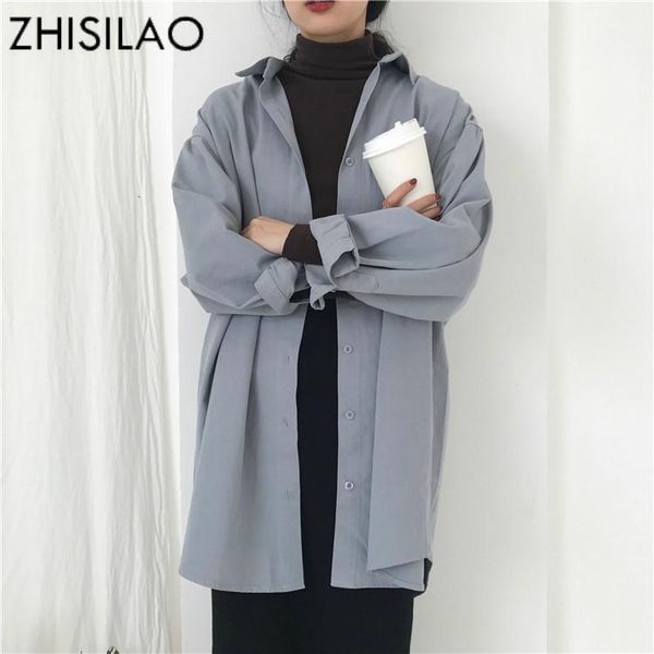 women's blouses & shirts zhisilao oversize woman shirt plus size ladies blouse solid white vintage chic long sleeve casual maxi
women's blouses & shirts zhisilao oversize woman shirt plus size ladies blouse solid white vintage chic long sleeve casual maxi