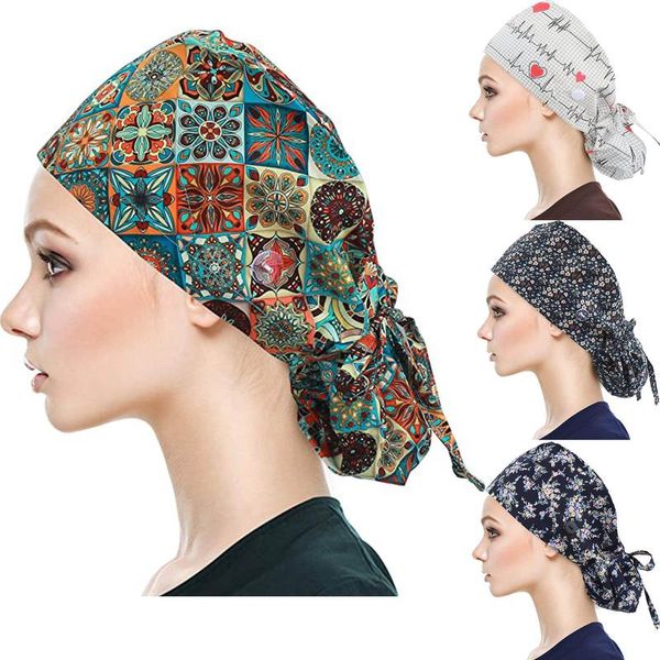 work hat scrub cap with buttons bouffant hat with sweatband women men printed gorro invierno hombre bonnet homme
work hat scrub cap with buttons bouffant hat with sweatband women men printed gorro invierno hombre bonnet homme