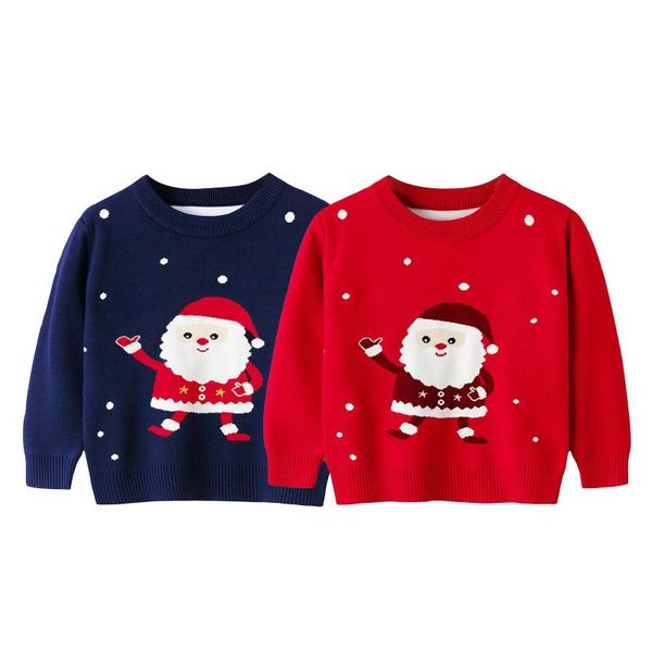 pullover 2-7y toddler kids baby boy girl long sleeve santa claus knitting sweatshirt christmas clothes, Blue
pullover 2-7y toddler kids baby boy girl long sleeve santa claus knitting sweatshirt christmas clothes, Blue