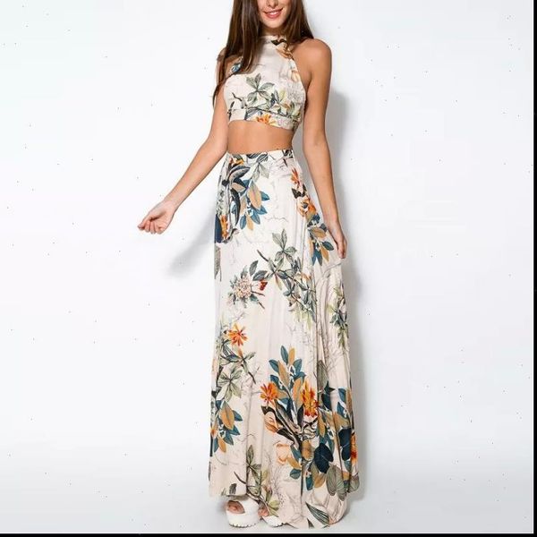 women tracksuit fashion summer women bandage floral casual beach dress crop long skirt 2 pcs set, Gray
women tracksuit fashion summer women bandage floral casual beach dress crop long skirt 2 pcs set, Gray
