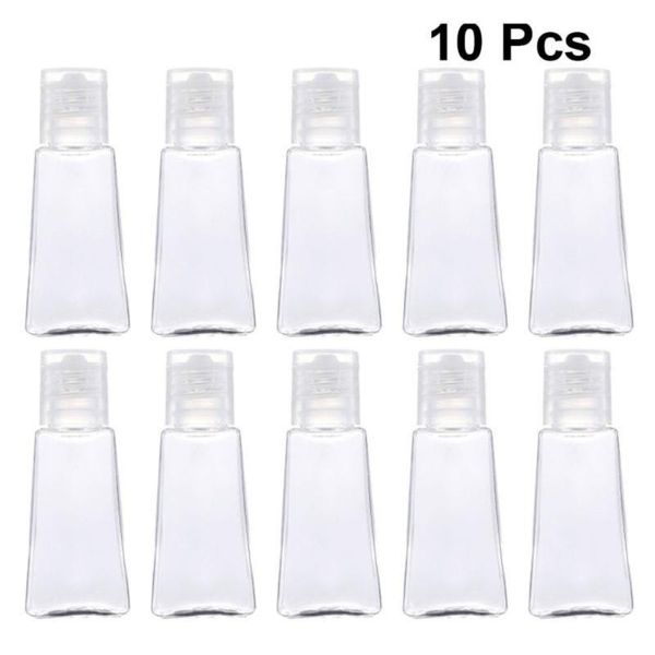10pcs/set 30ml trapezoidal empty hand sanitizer bottles refillable plastic container portable transparent gel bottle
10pcs/set 30ml trapezoidal empty hand sanitizer bottles refillable plastic container portable transparent gel bottle