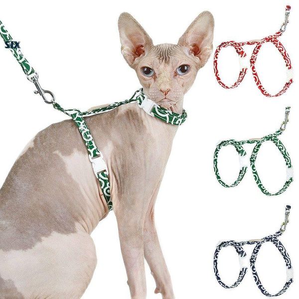 cat collars & leads kitten collar simple fashionable printed rope outside traction leashes
cat collars & leads kitten collar simple fashionable printed rope outside traction leashes