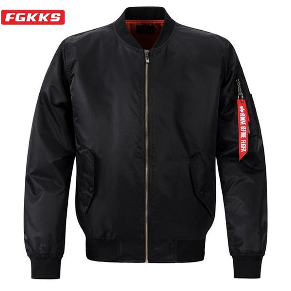 men's jackets fgkks solid stand colar fashion coats male casual bomber jacket men overcoat outwear coat, Black;brown
men's jackets fgkks solid stand colar fashion coats male casual bomber jacket men overcoat outwear coat, Black;brown