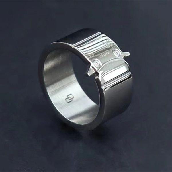 2021 new male women's rings 1017 alyx 9sm buckle ring of classical high-quality laser letters made in italy stainless steel suvj, Silver
2021 new male women's rings 1017 alyx 9sm buckle ring of classical high-quality laser letters made in italy stainless steel suvj, Silver