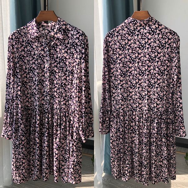 2021 new camisa feminina na altura do joelho vestido turn-down collar 100% viscose manga comprida plissado floral impresso nico breasted ves, Black;gray
2021 new camisa feminina na altura do joelho vestido turn-down collar 100% viscose manga comprida plissado floral impresso nico breasted ves, Black;gray