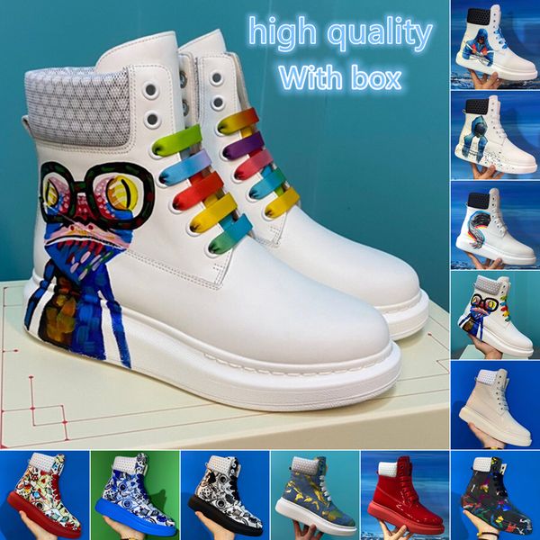 2022 casual platform shoes women men shoe leather sneakers boots with box size:34-46 lace up comfort pretty buckskin tail trainers skateboar, Black
2022 casual platform shoes women men shoe leather sneakers boots with box size:34-46 lace up comfort pretty buckskin tail trainers skateboar, Black