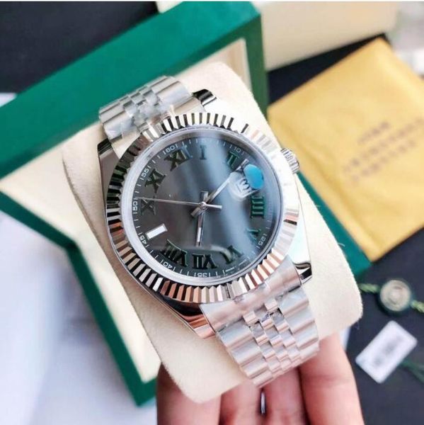 8 styles men's watch automatic mechanical watches 41mm sapphire mirror stainless steel original buckle 2813movement wristwatch, Slivery;brown
8 styles men's watch automatic mechanical watches 41mm sapphire mirror stainless steel original buckle 2813movement wristwatch, Slivery;brown