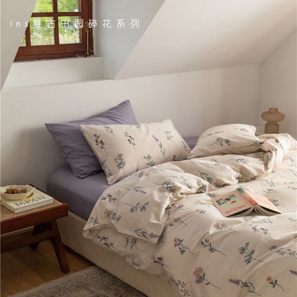 ins idyllic floral cotton four student dormitory three piece set pure cotton home stay literature and art bed fitted sheet
ins idyllic floral cotton four student dormitory three piece set pure cotton home stay literature and art bed fitted sheet