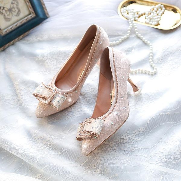dress shoes 2021 korean version wedding female drill rhinestone crystal stiletto pointed red bridal fashion high heels w, Black
dress shoes 2021 korean version wedding female drill rhinestone crystal stiletto pointed red bridal fashion high heels w, Black