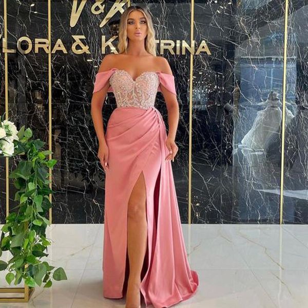 party dresses pretty elegant mermaid prom off the shoulder cap sleeves appliques satin slit women evening night gowns plus size, White;black
party dresses pretty elegant mermaid prom off the shoulder cap sleeves appliques satin slit women evening night gowns plus size, White;black