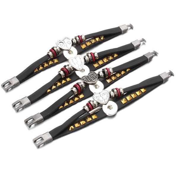 new leather friend snap button bracelet fit 20mm 18mm snap buttons jewelry handmade braided pu leather snap bracel jllxaq, Golden;silver
new leather friend snap button bracelet fit 20mm 18mm snap buttons jewelry handmade braided pu leather snap bracel jllxaq, Golden;silver