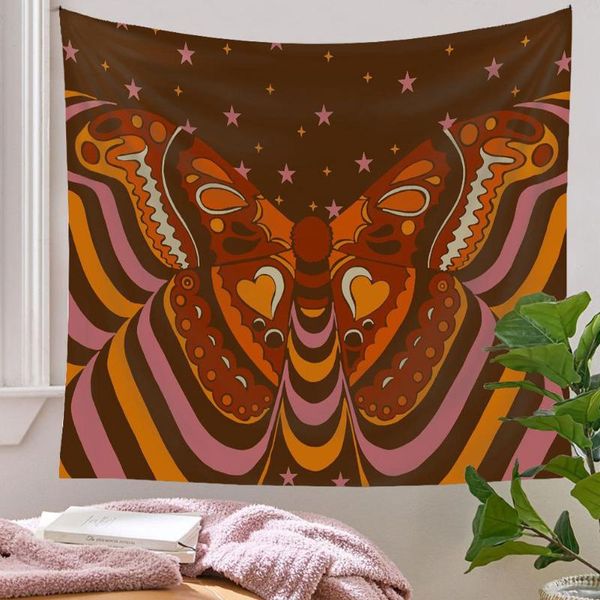 tapestries butterfly tapestry wall hanging decor vintage blanket art craft ornaments tapiz covering home room decoration 73x95cm
tapestries butterfly tapestry wall hanging decor vintage blanket art craft ornaments tapiz covering home room decoration 73x95cm