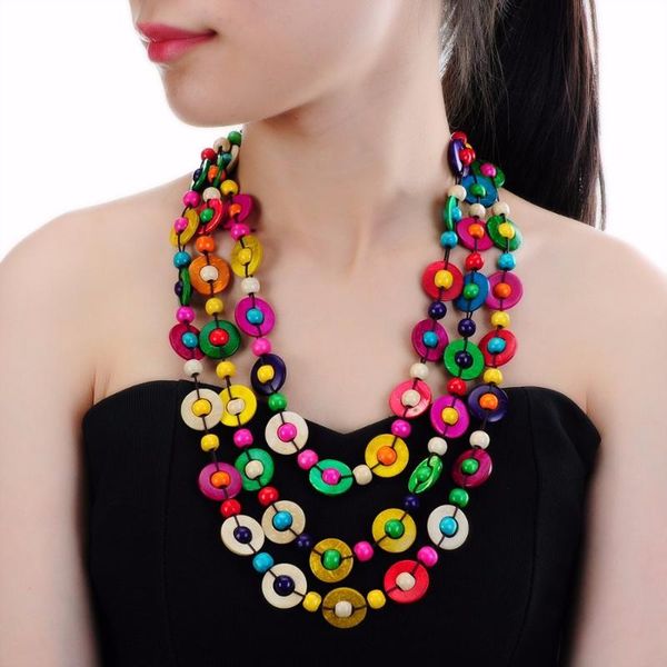 pendant necklaces 7 colors collar creative chain style bib necklace woodiness handmade party jewelry, Silver
pendant necklaces 7 colors collar creative chain style bib necklace woodiness handmade party jewelry, Silver