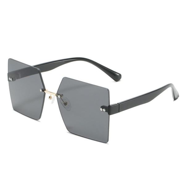 sunglasses fashion rimless women square sunglass vintage men big frame brand design eyewear gradient shades uv400 sun glass, White;black
sunglasses fashion rimless women square sunglass vintage men big frame brand design eyewear gradient shades uv400 sun glass, White;black