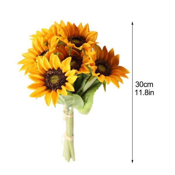 decorative flowers & wreaths sun artificial simulated sunflower bouquet lifelike natural wedding realistic touch 30cm party festival home de
decorative flowers & wreaths sun artificial simulated sunflower bouquet lifelike natural wedding realistic touch 30cm party festival home de