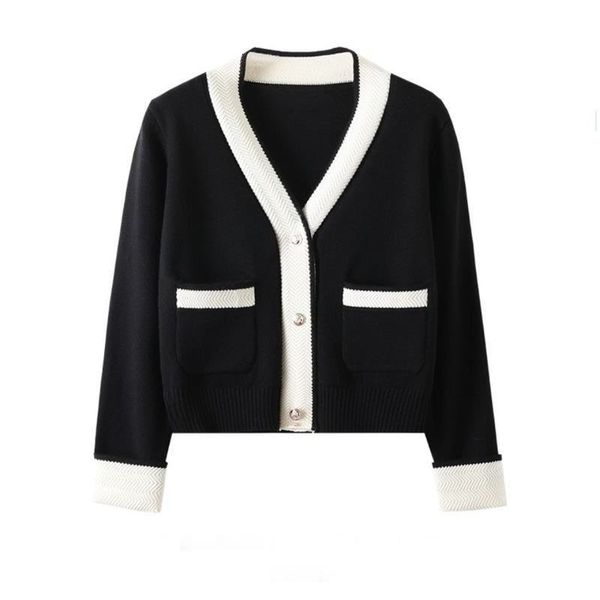 women's sweaters spring jackets korean style knitted sweater female coat long sleeve outerwear button-down cardigan for women 3yeb, White;black
women's sweaters spring jackets korean style knitted sweater female coat long sleeve outerwear button-down cardigan for women 3yeb, White;black