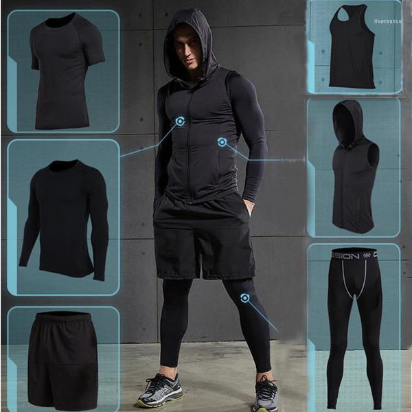 running sets gym tights sports suits men set basketball compression underwear training sport quick dry jogging sportswear1, Black;blue
running sets gym tights sports suits men set basketball compression underwear training sport quick dry jogging sportswear1, Black;blue