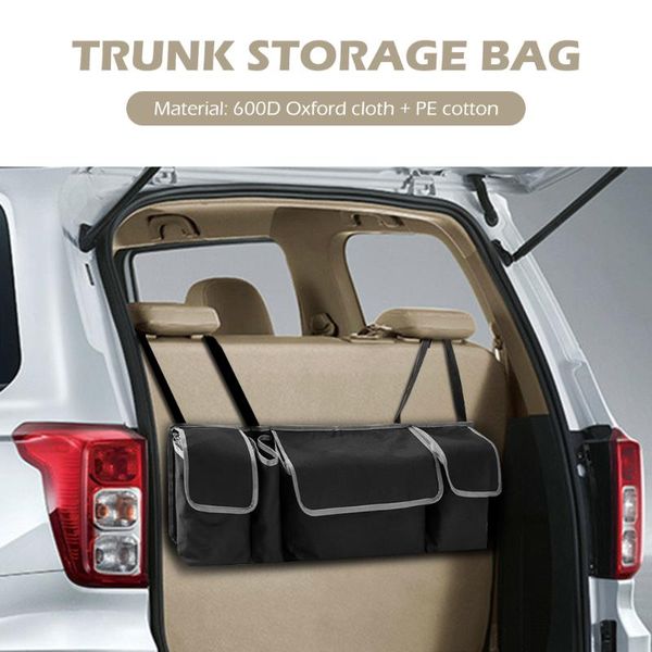 car organizer vodool oxford cloth rear seat back storage bag 4 pockets multi-use auto backseat trunk bags interior accessories
car organizer vodool oxford cloth rear seat back storage bag 4 pockets multi-use auto backseat trunk bags interior accessories