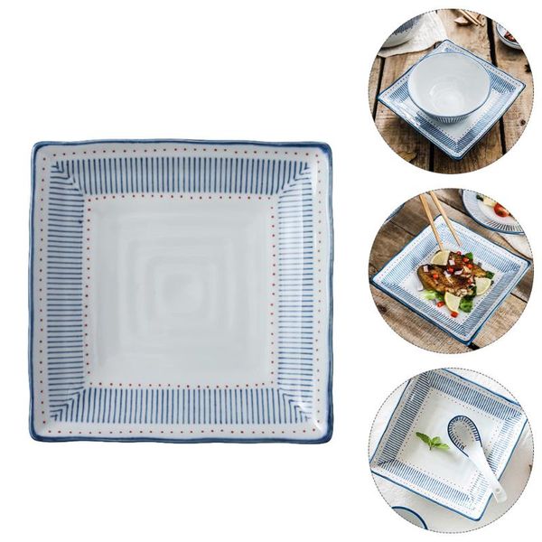 dishes & plates 1pc ceramic storage plate dessert household dish (assorted color)
dishes & plates 1pc ceramic storage plate dessert household dish (assorted color)