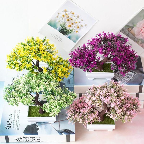 artificial plants pine bonsai small tree pot plants fake flowers potted ornaments for home decoration l garden decor
artificial plants pine bonsai small tree pot plants fake flowers potted ornaments for home decoration l garden decor