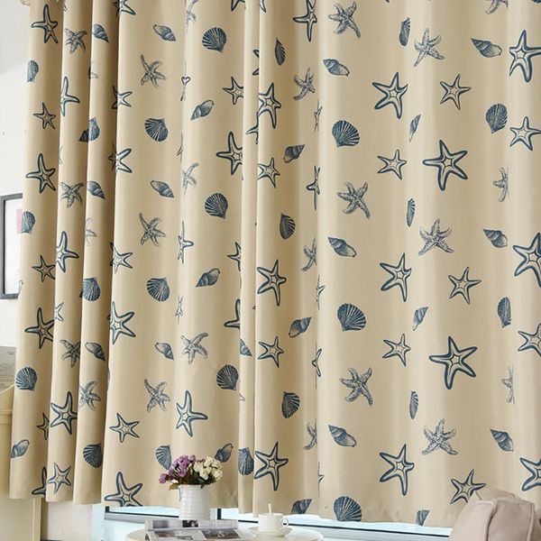 curtain & drapes blue shell print window blackout polyester shade curtains for living room balcony drape home textile
curtain & drapes blue shell print window blackout polyester shade curtains for living room balcony drape home textile